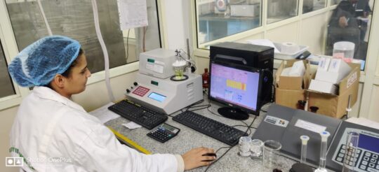 Potentiometer and Lovibond Tintometer